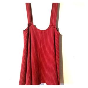 Forever 21 suspender skirt